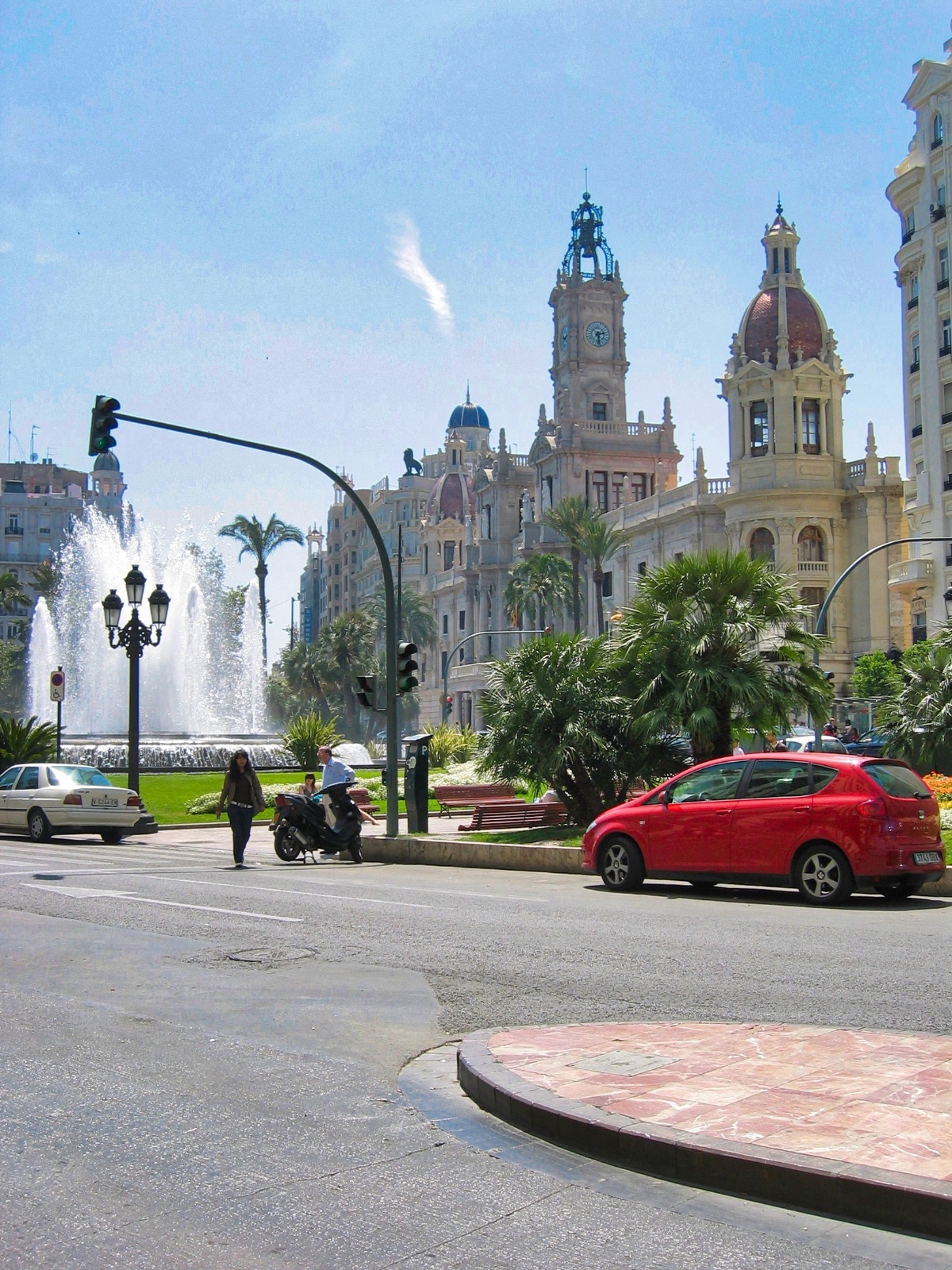 La plaza del Ayuntamiento